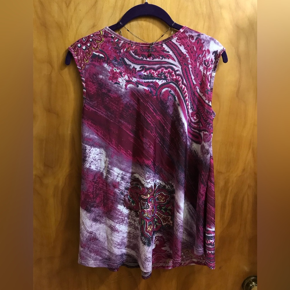 India Boutique Purple Paisley Tank
NWT - Picture 4 of 6